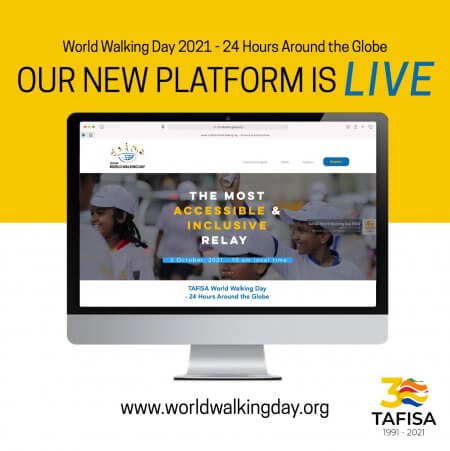 TAFISA World Walking Day - 24 Hours Around the Globe!