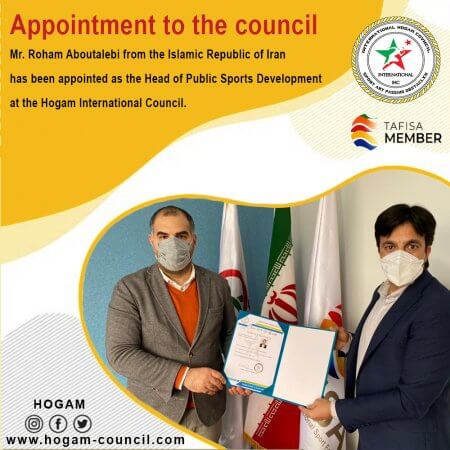 Appointment of the head of public sports in the council