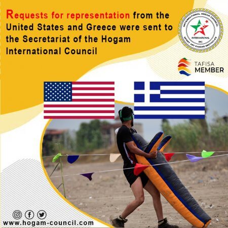 Hogam arrives in the United States and Greece